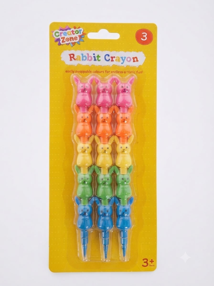 Creator Zone Rabbit Crayon