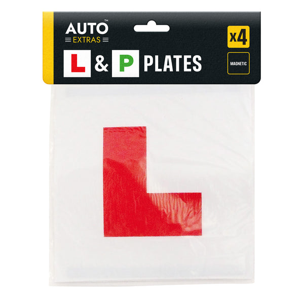Auto Extras L & P Plates