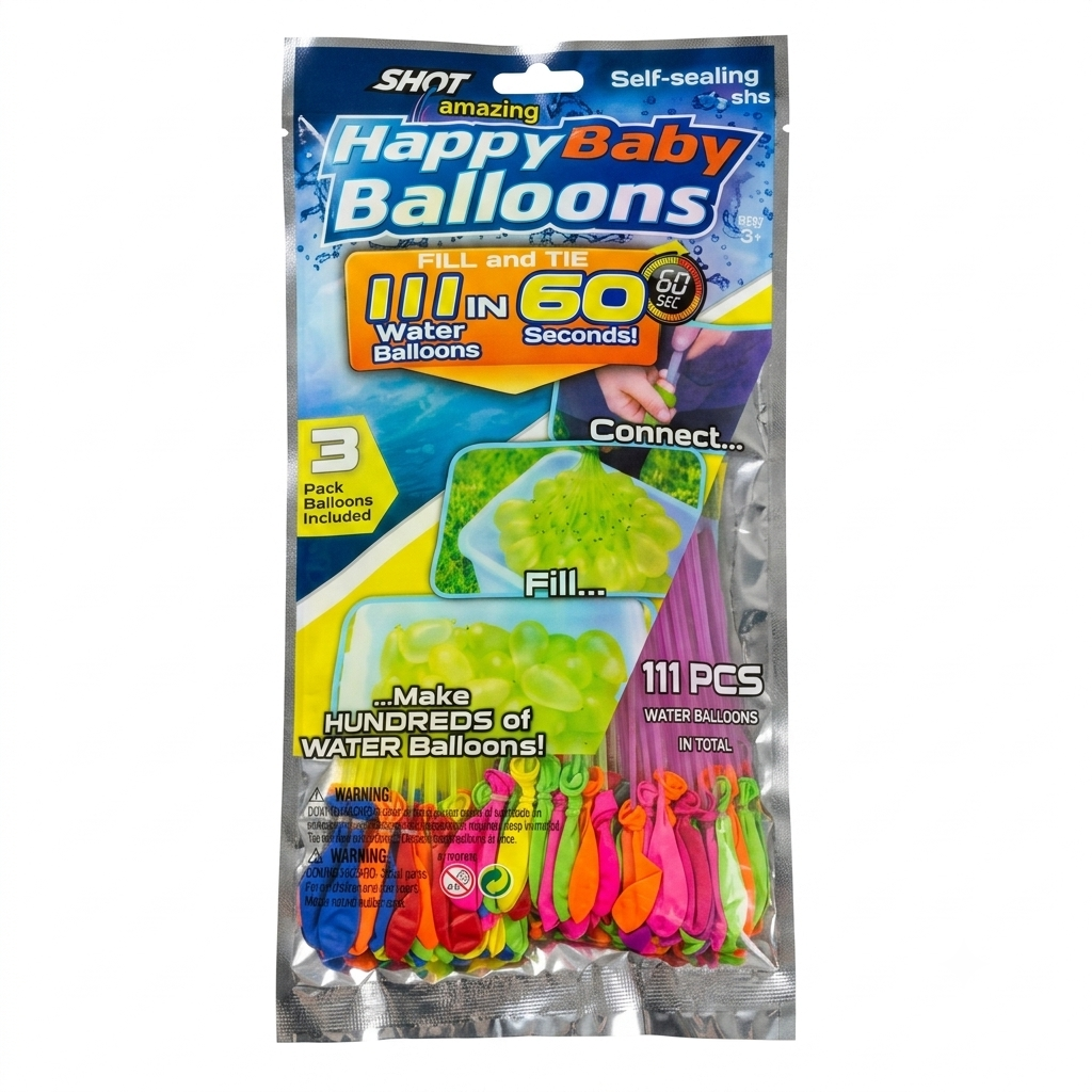 Shot Water Balloons