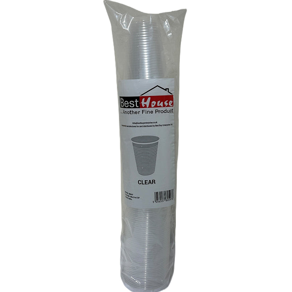 CH Clear Plastic Cups