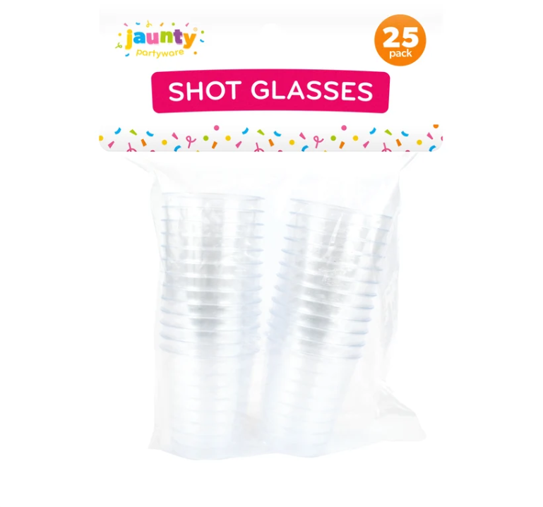 Jaunty OTL Shot Glasses