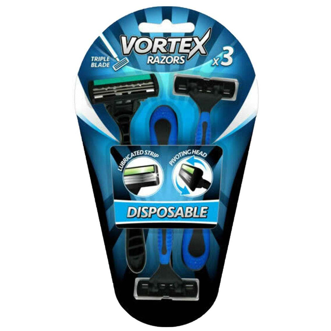 Vprtex OTL Mens Triple Blade Razor