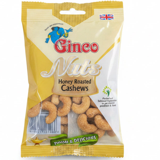 Ginco Cashews - Honey Roasted / 55g