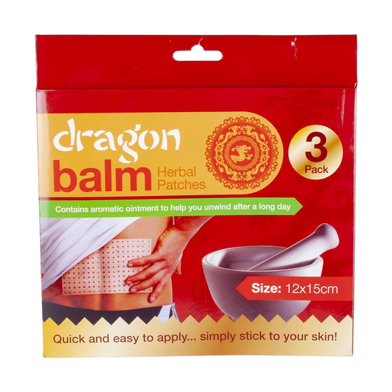 Treat & Ease Dragon Balm Herbal Patches