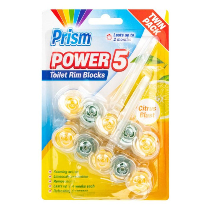 Prism Toilet Rim Blocks - Citrus Blast