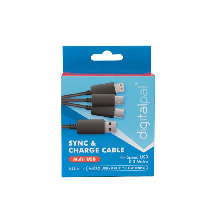 Digitalpal OTL Multi USB Charging - Hi-Speed USB 0.3m