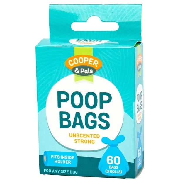 Cooper & Pals Poop Bags - Unscented Strong