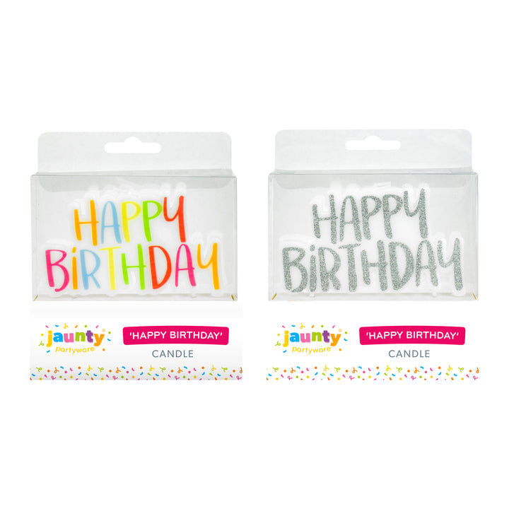 Jaunty Party Ware OTL Birthday Candles