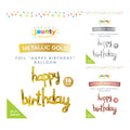 Jaunty Party Ware OTL Foil Birthday Balloons
