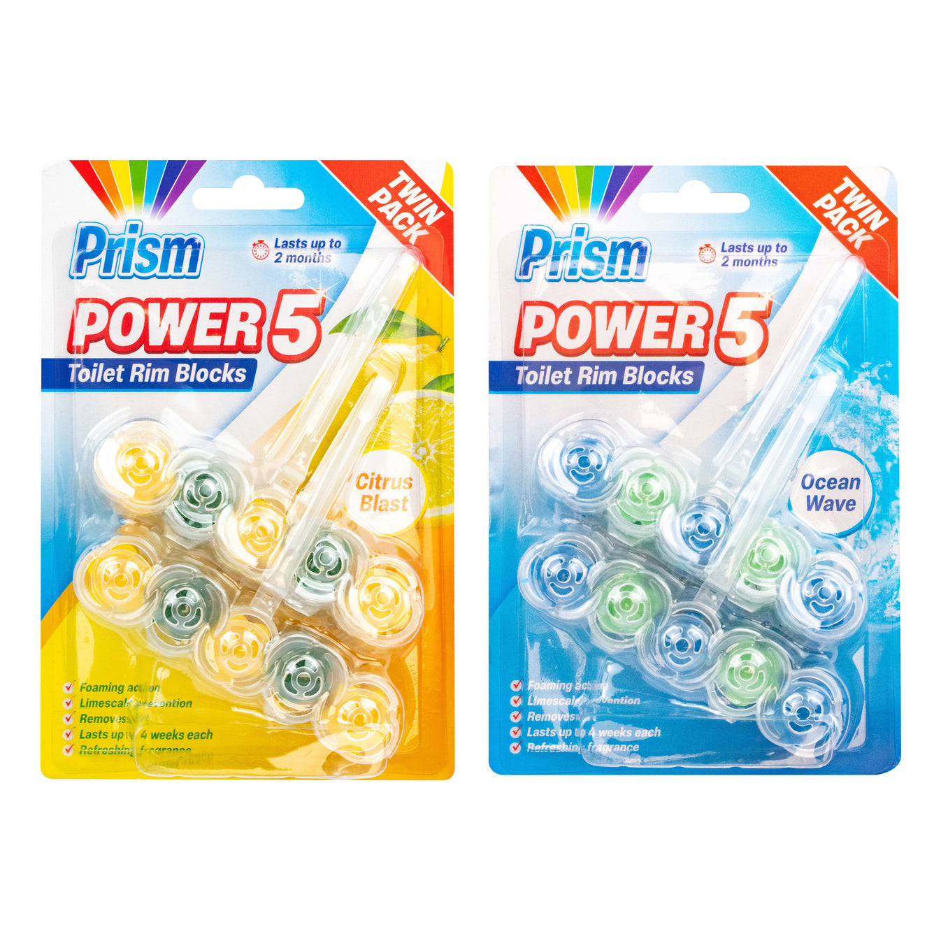 Prism OTL Toilet Rim Blocks