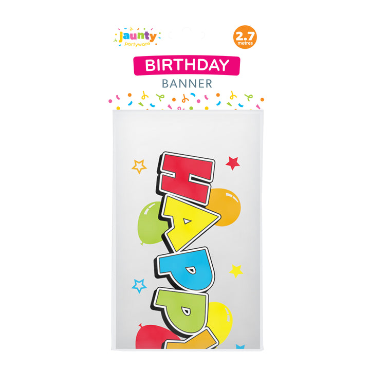 Jaunty Party Ware OTL Birthday Banner