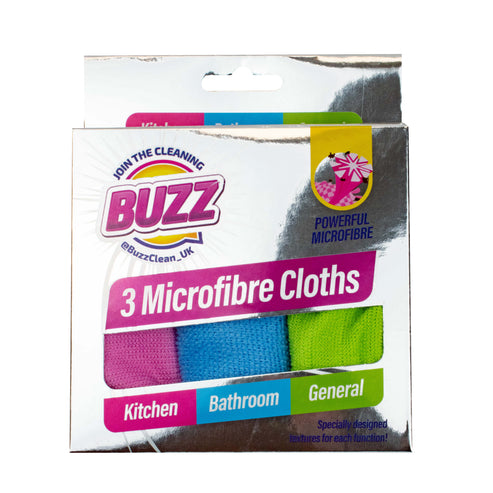 Buzz OTL 3 Microfibre Cloths
