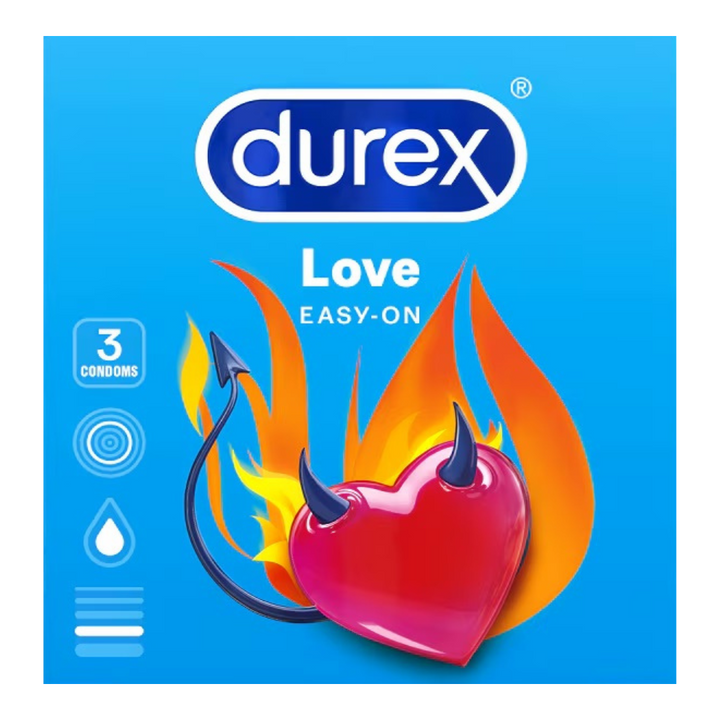 Durex Condoms - Love Easy On / Pack of 3