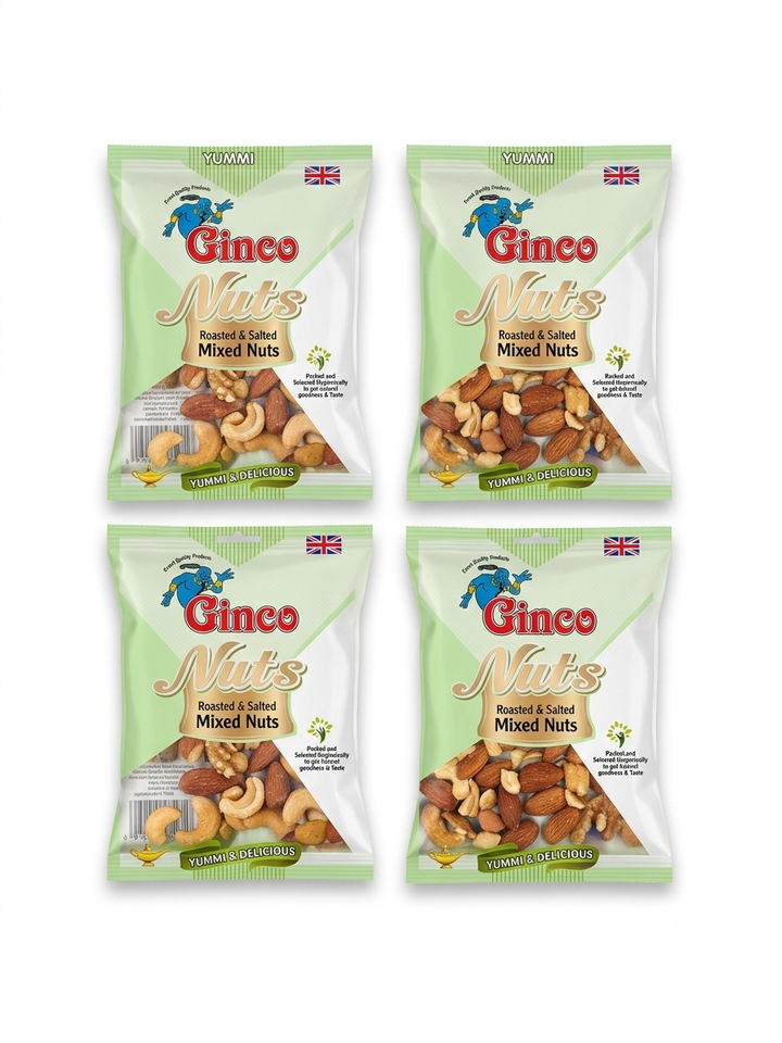 Ginco Mixed Nuts - Oven & Roasted / 140g