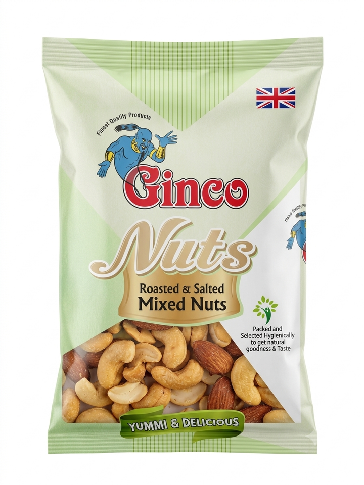 Ginco Mixed Nuts - Roasted & Salted / 55g