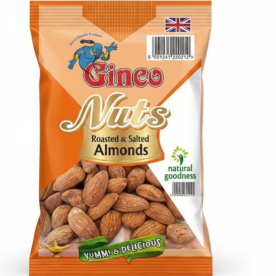 Ginco Almond - Roasted & Salted / 55g
