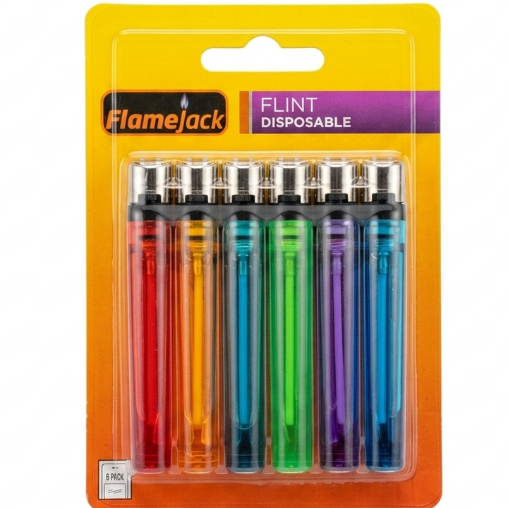 Flamejack Flint Lighters - Disposable