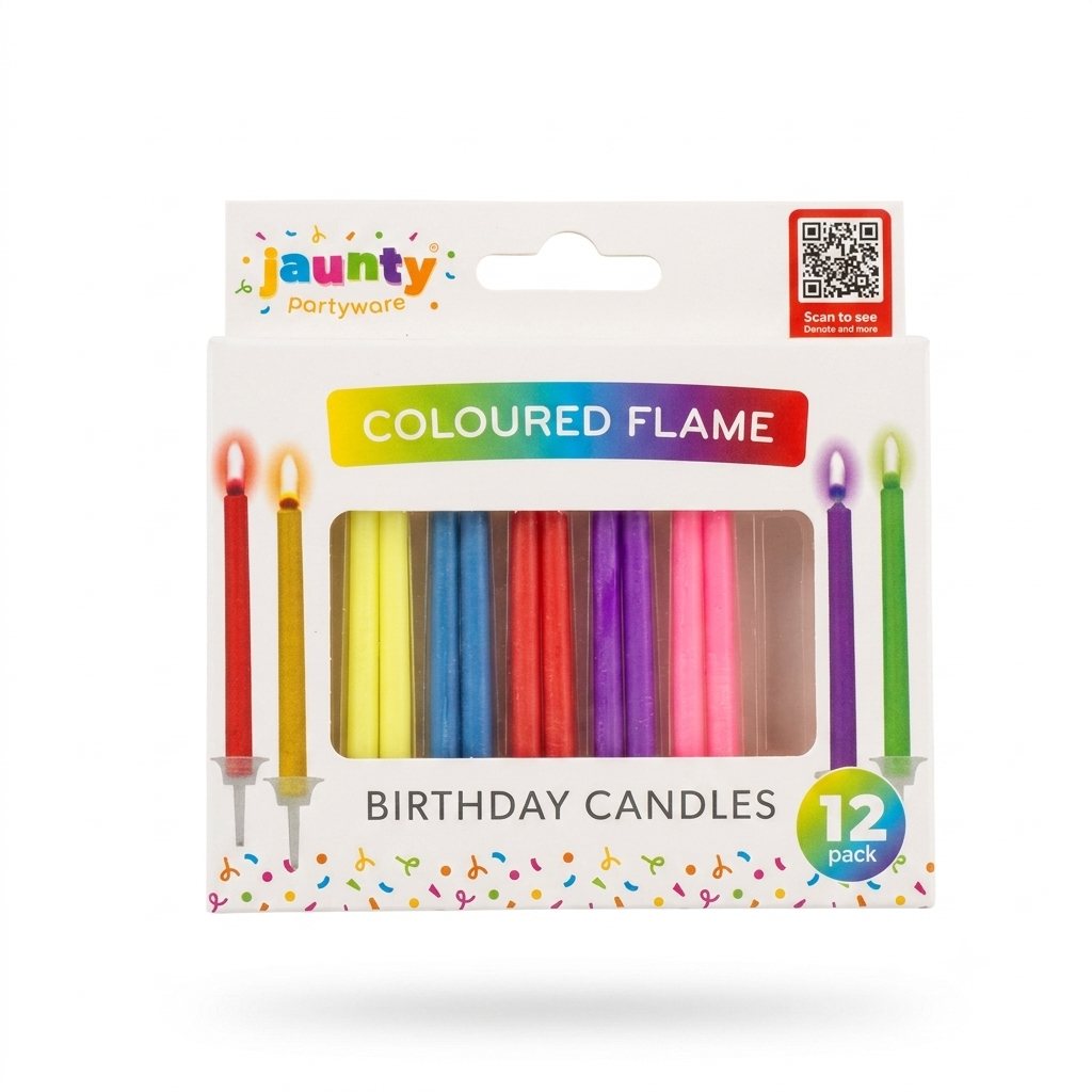 Jaunty OTL Birthday Candles