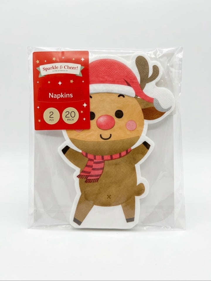 Sparkle & Cheer Napkins - Christmas