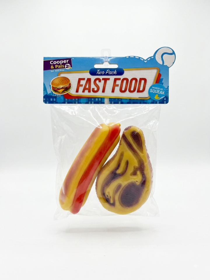 Cooper & Pals Fast Food - Dog Toys