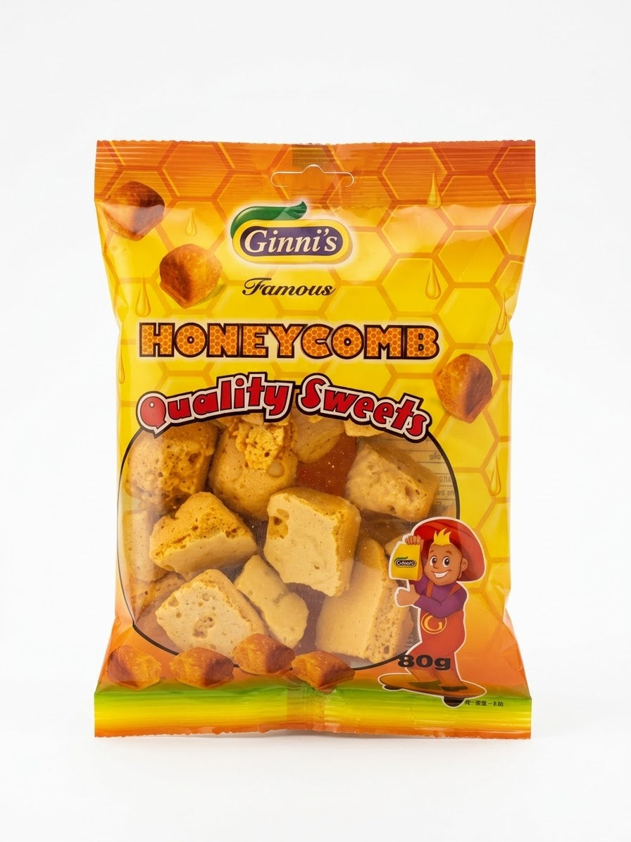 Ginni's Honeycomb | 10 Pack Case (80g)