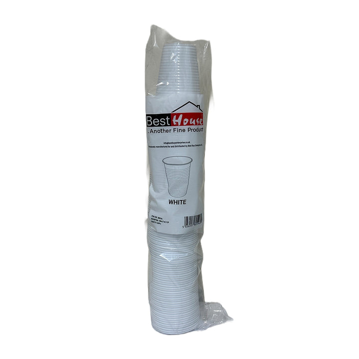 CH White Plastic Cups - 7oz