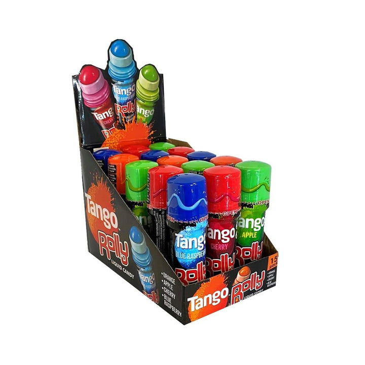 TANGO Rolly Liquid Candy - Orange, Apple, Cherry, Blue Raspberry