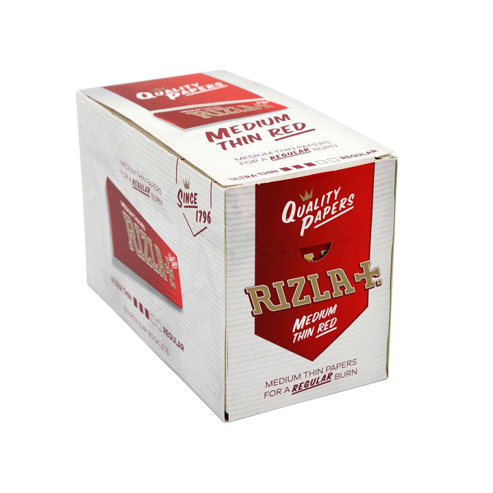 RIZLA Red Rolling Paper - Small - Medium Thin