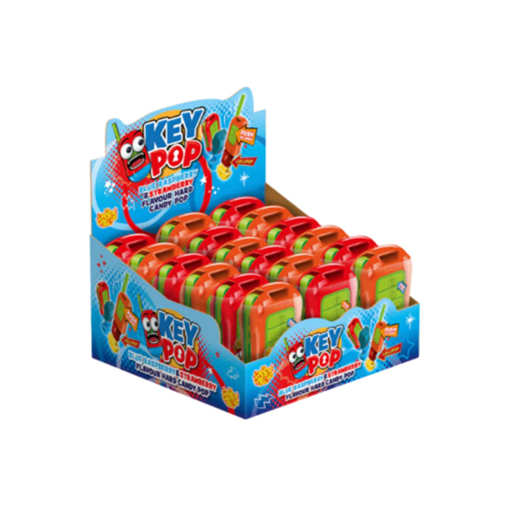 The Candy Castle Key Pop - Lollipop - Blue Raspberry
