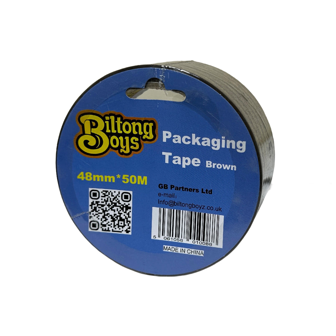 BiltongBoys Brown Packing Tape