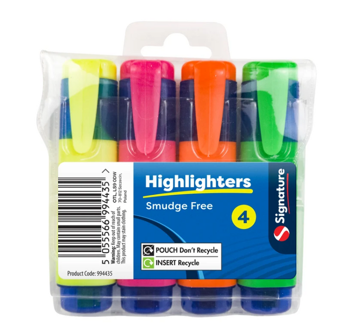 Signature OTL 4 Pastel Highlighters