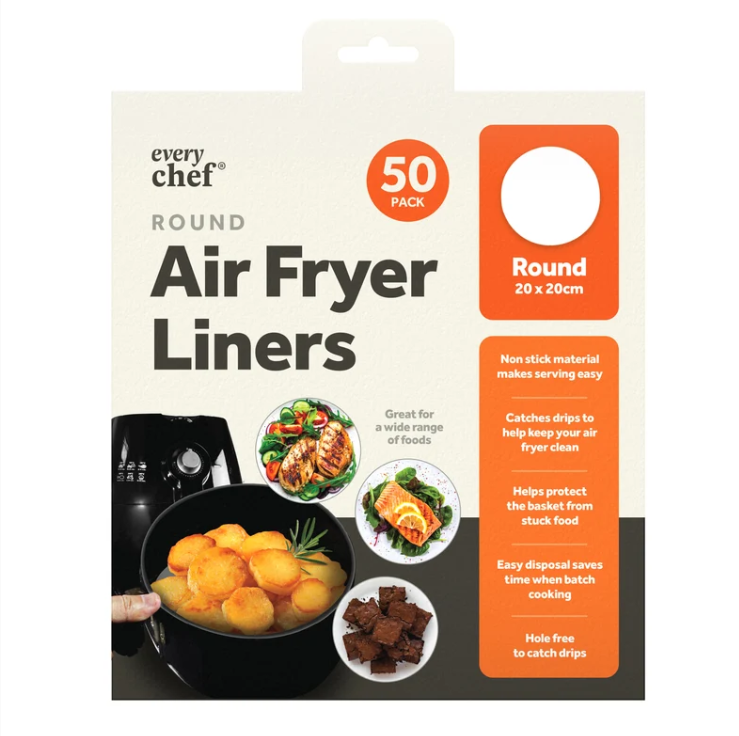 Every Chef OTL Round Air Fryer Liners