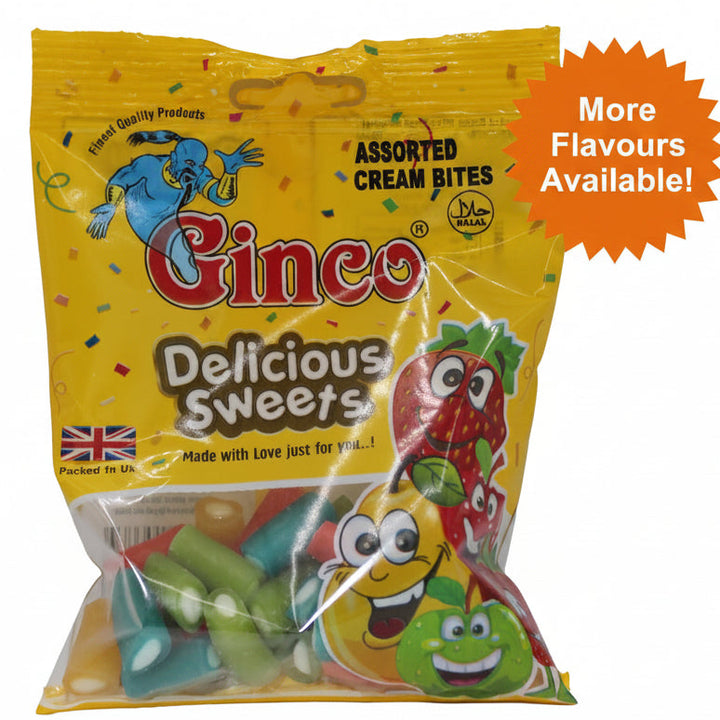 Ginco Sweets - Fruit & Foam - Assorted Cream Bits