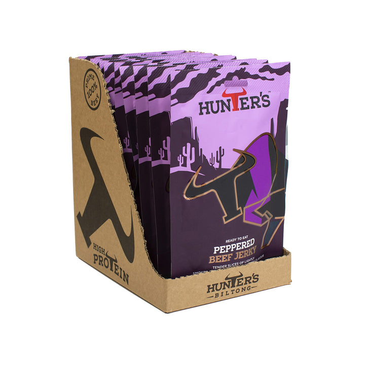 Hunters Beef Jerky - Peppered / 28g