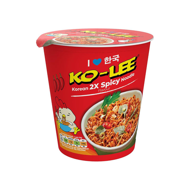Ko-Lee Pot Noodles - Korean 2x Spicy