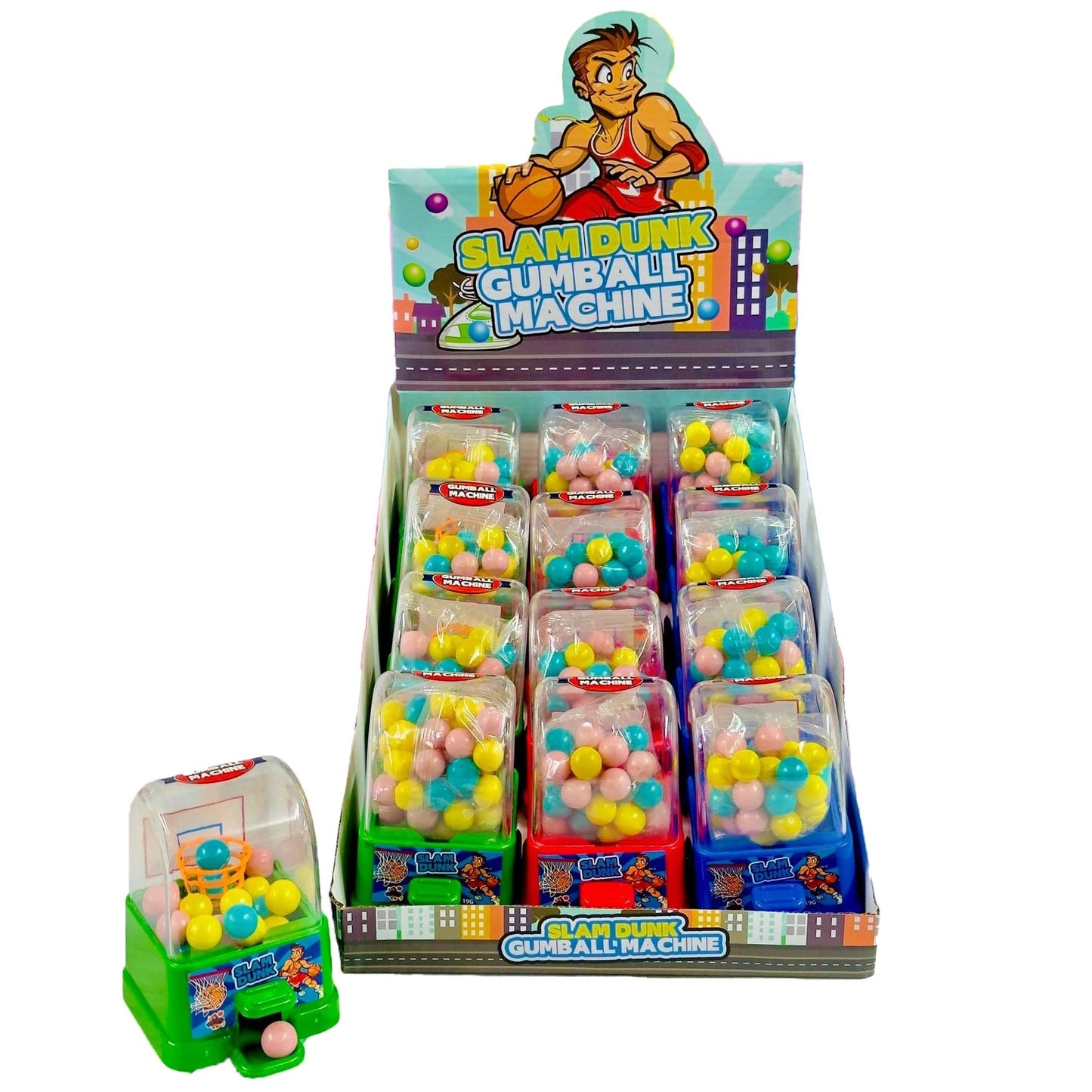 Munchella Slam Dunk Gumball Machine