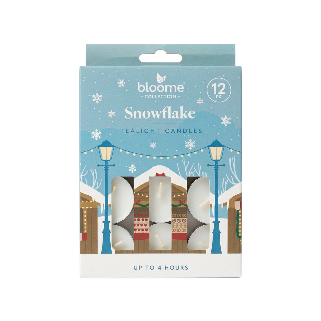 Bloom Christmas Tealight 12pk
