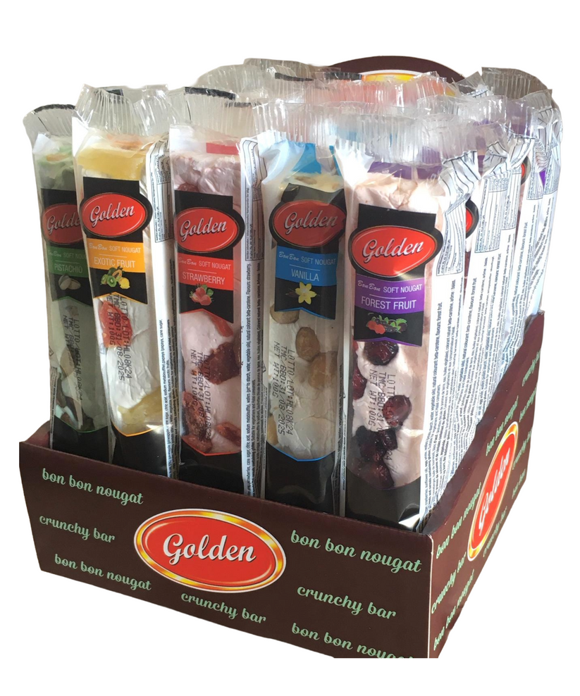 Golden Mix Nougat Bars