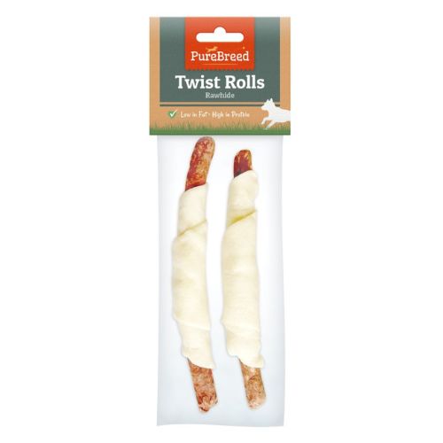 Pure Breed Twist Rolls - High In Protein