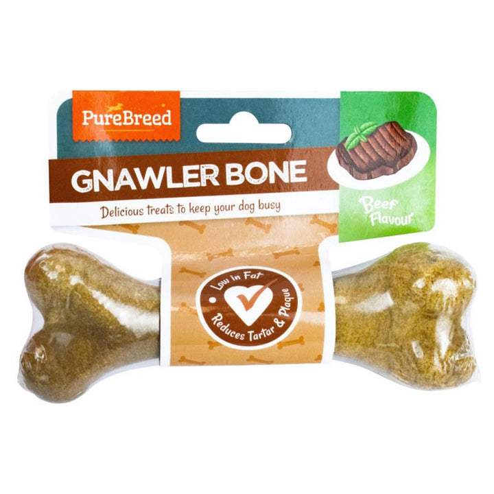 Pure Breed OTL Gnawler Bone - Beef Flavour