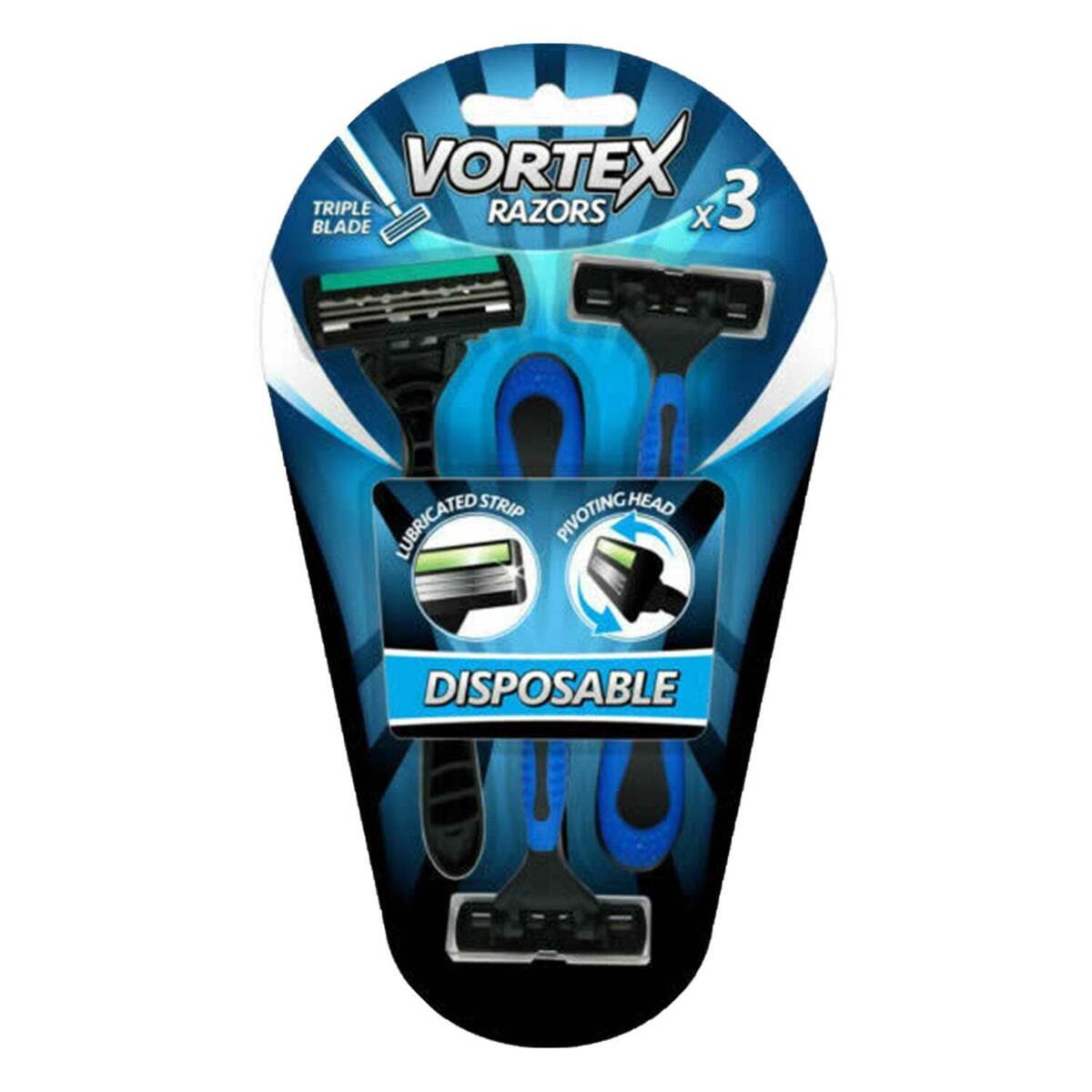 Vprtex OTL Mens Triple Blade Razor