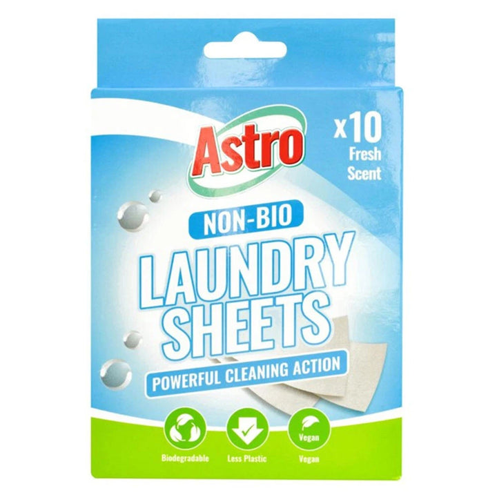 Astro Laundry Sheets - Non-Bio